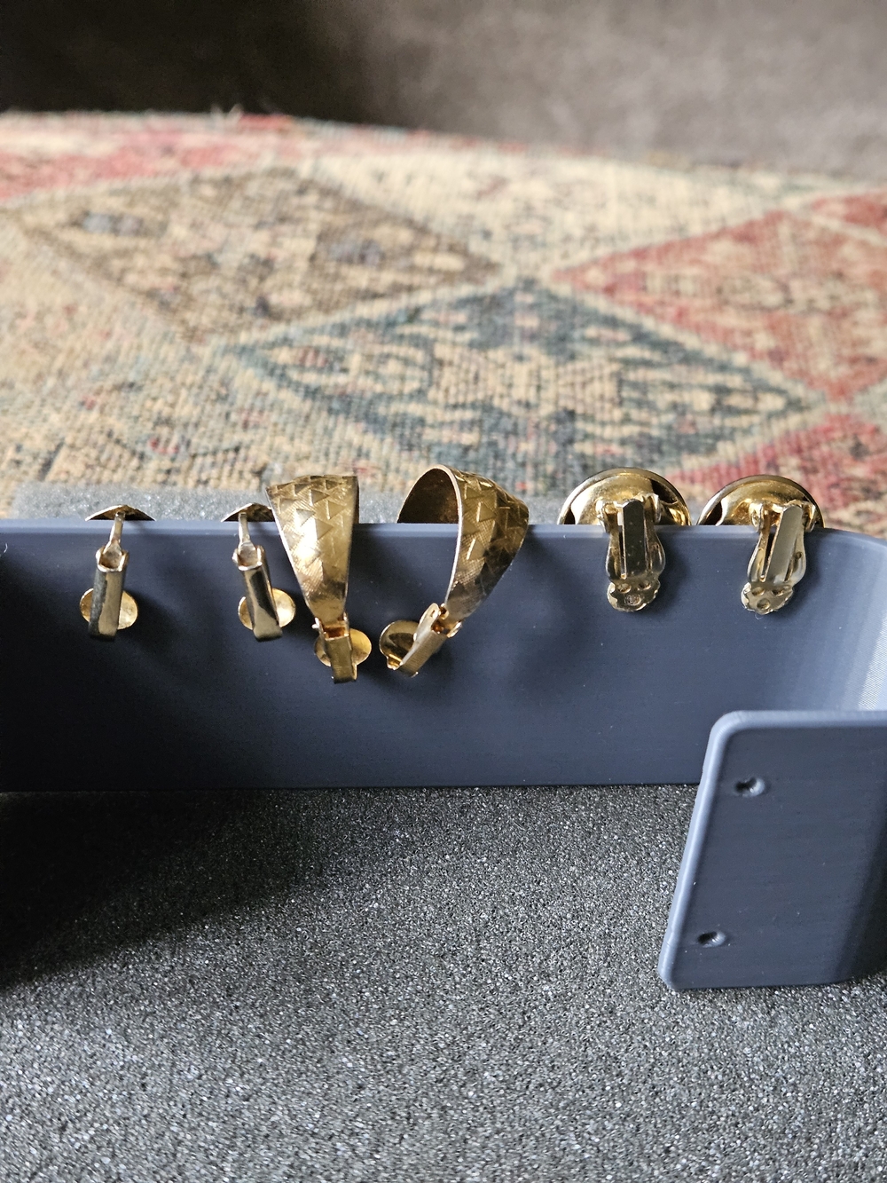 Gold-Tone 3 Pair Earring Sets